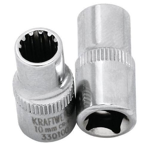 Kraftwerk Tools 330120 1/2'' Chiave a bussola COMBI 12mm