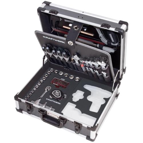 Kraftwerk Tools 202.147.400 Valigia di utensili B147, 3/8",97 pz. senza Powertool Bosch