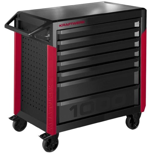Kraftwerk Tools 101.517.000 PRO LINE Carrello da officina PT1000 7 cassetti