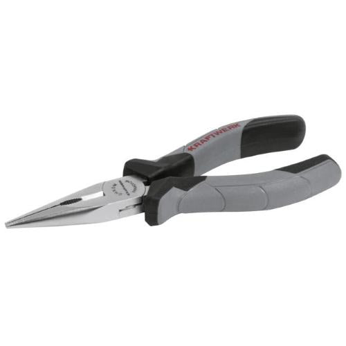 Kraftwerk Tools 308.102.000 Pinza a becchi mezzotondi, 200 mm, Basic