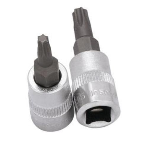 Kraftwerk Tools 105009 Chiave a bussola con inserto, 55 mm, 1/4", TX, T9
