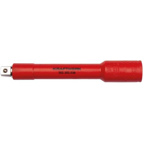 Kraftwerk Tools 302.302.038 3/8" Prolunga isolata VDE 125 mm