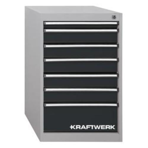 Kraftwerk Tools 137.001.015 Cassettiera 800x535x600 mm, 8 cassetti