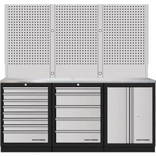Kraftwerk Tools 3964K-85S-WIX MOBILIO 3 Combiparete forata inox