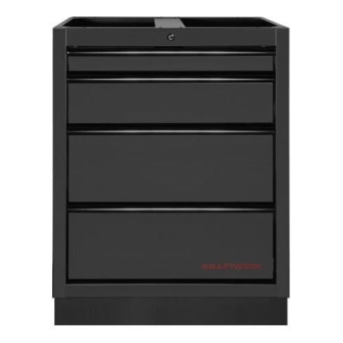 Kraftwerk Tools 3964-04-BLK MOBILIO Armadietto, 4 cassetti BLK