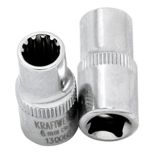 Kraftwerk Tools 130090 1/4'' Chiave a bussola COMBI 9 mm