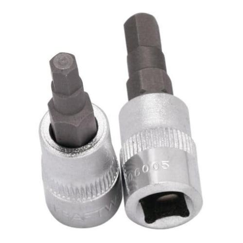 Kraftwerk Tools 106004 1/4'' Chiave a bussola a giravite esagonale 4 mm