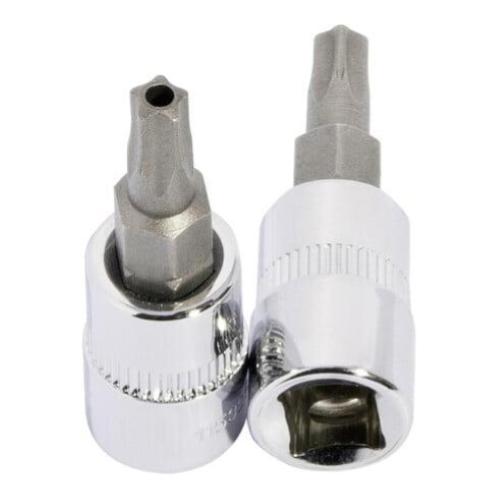 Kraftwerk Tools 115308 1/4" Chiave a bussola giravite Pentatorx Tamper res. , TS 8