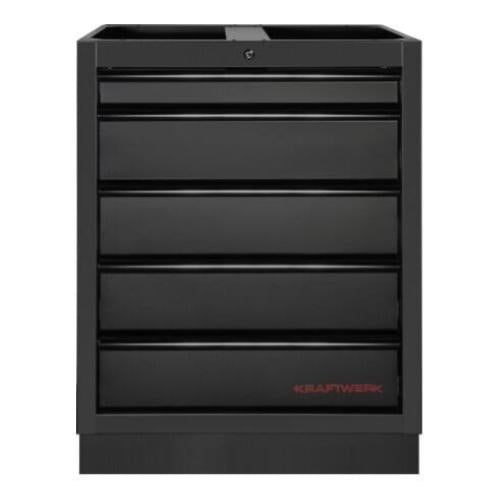 Kraftwerk Tools 3964-05-BLK MOBILIO, 5 cassetti BLK