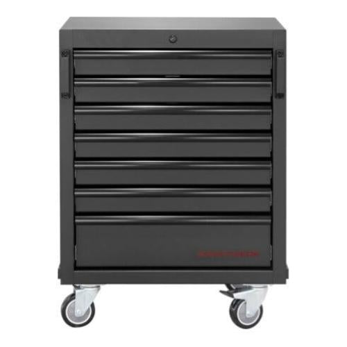 Kraftwerk Tools 3964-15-BLK Cassettiera base ruotato con 7 cassetti BLK