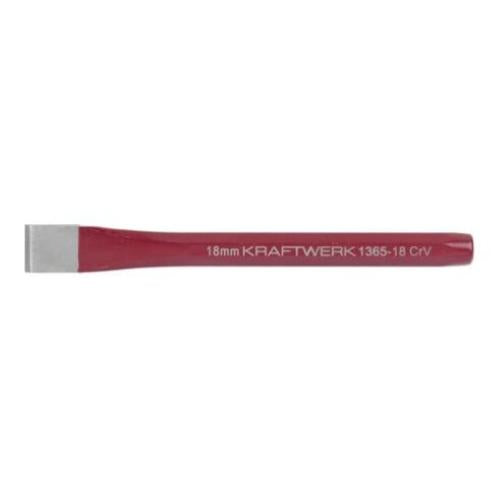 Kraftwerk Tools 1365-18 Scalpello a freddo 18mm x 165mm verniciato
