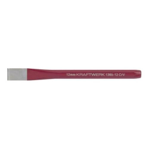 Kraftwerk Tools 1365-12 Scalpello piatto verniciato 12 mm x 130 mm