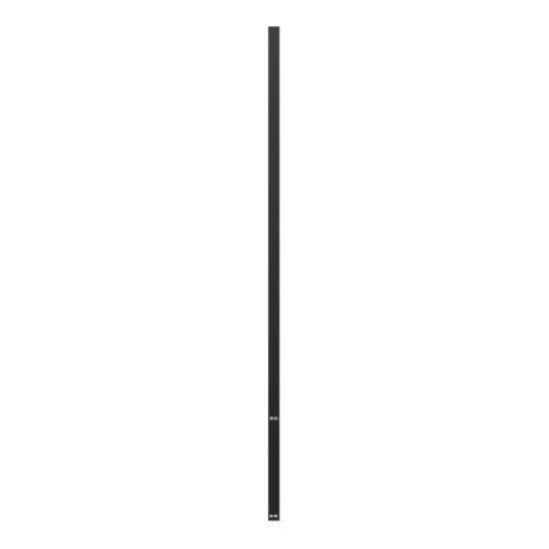 Kraftwerk Tools 3964-10-BLK Listello laterale per parete forata BLK