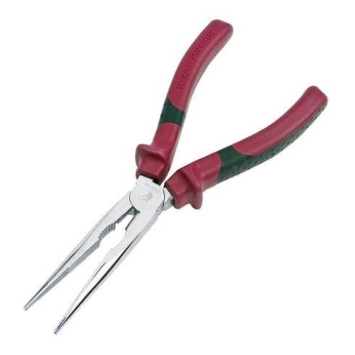 Kraftwerk Tools 3285-200 Pinza ErgoKraft a becchi mezzotondi lunghi 200 mm
