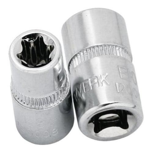 Kraftwerk Tools 120010 1/4'' Chiave a bussola E-TX E10