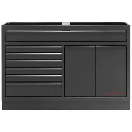 Kraftwerk Tools 3964-03-W-BLK MOBILIO cassettiera 1360 mm 7 cassetti 2 anta BLK