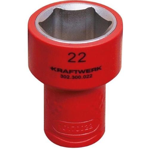 Kraftwerk Tools 302.300.022 3/8" Bussola isolata VDE 22 mm