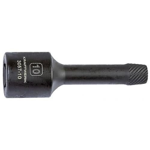 Kraftwerk Tools 3057-12 Estrattore H.D. per viti rotte 12 mm attacco 1/2"
