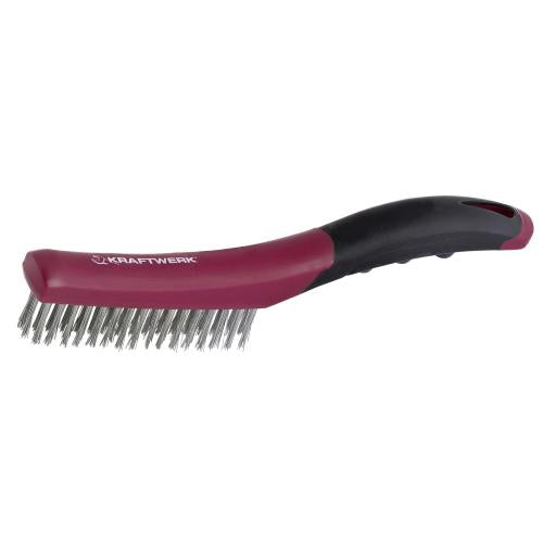 Kraftwerk Tools 309.400.005 Spazzola metallica in acciaio