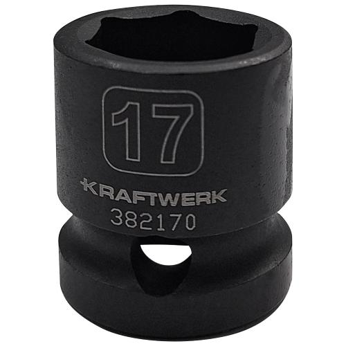 Kraftwerk Tools 382170 1/2" dr. presa d'impatto 17 mm