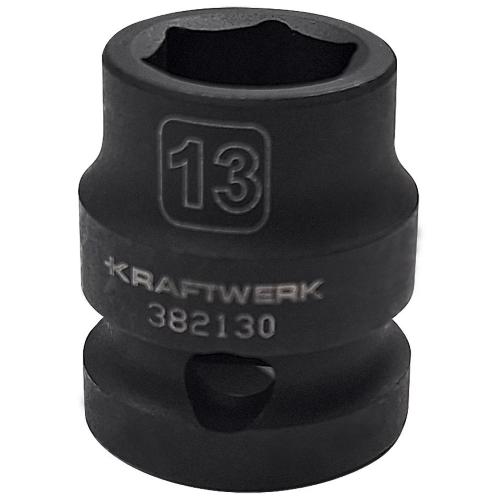 Kraftwerk Tools 382130 1/2" dr. stubby presa d'impatto 13 mm