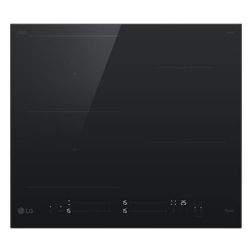 LG CBIZ2435B Piano cottura a induzione incasso 7, 4kW con limitatore, 4 zone
