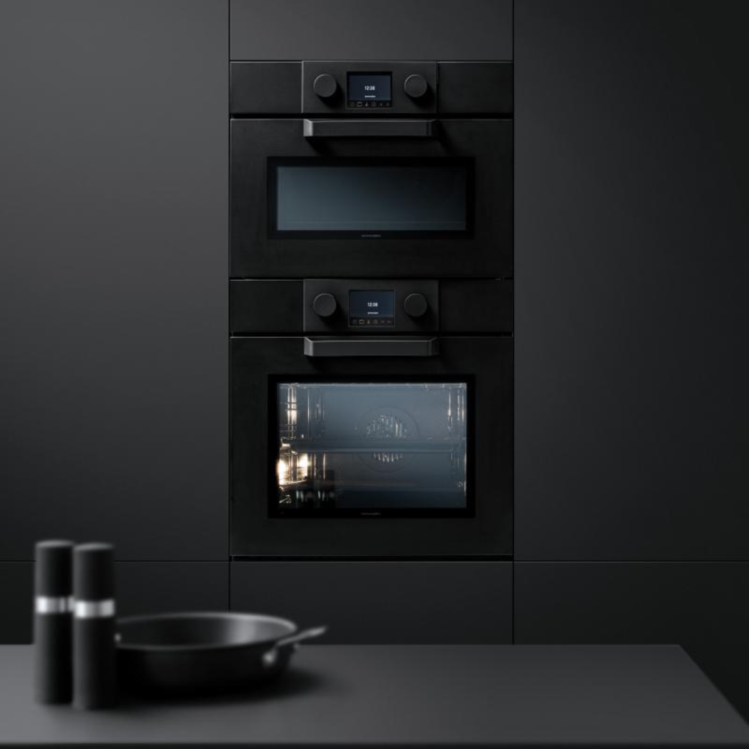 Barazza 1FEVGMC forno ICON GLASS incasso microonde combinato compatto TOUCH CONTROL + MANOPOLE