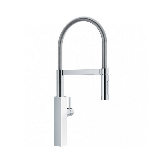 Franke CRYSTAL DOCCIA Miscelatore cucina con doccetta - cromo cristallo bianco 115.0474.626