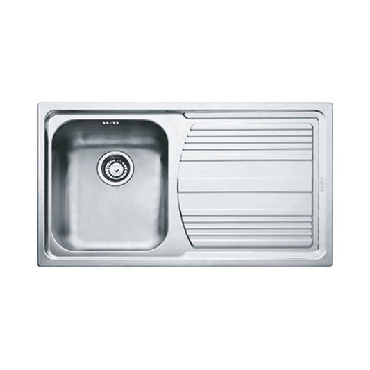 Lavello Franke Logica Line LLX 611 Inox satinato DX - 101.0085.772 - EldomCasa