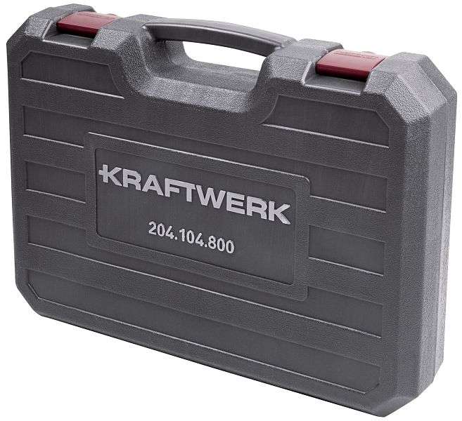 Valigetta attrezzi Kraftwerk Basic 200 pezzi 204.104.800 - Set di chiavi a bussola