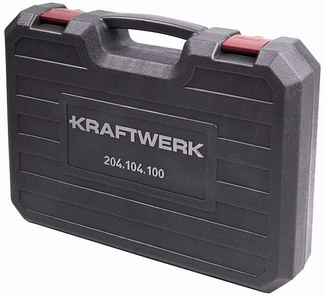 Valigetta attrezzi Kraftwerk Basic 3/8 90 pezzi 204.104.100 - Set di chiavi a bussola